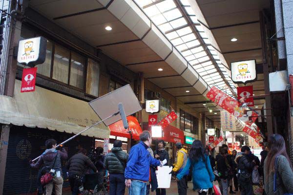 ついに最終回！日本テレビ「掟上今日子の備忘録」の撮影が佐竹商店街で行なわれました！